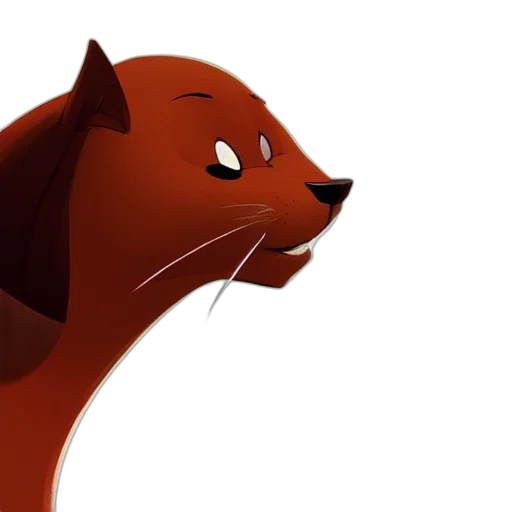 animal, staff, 3d render, concept art transparent PNG cut-out