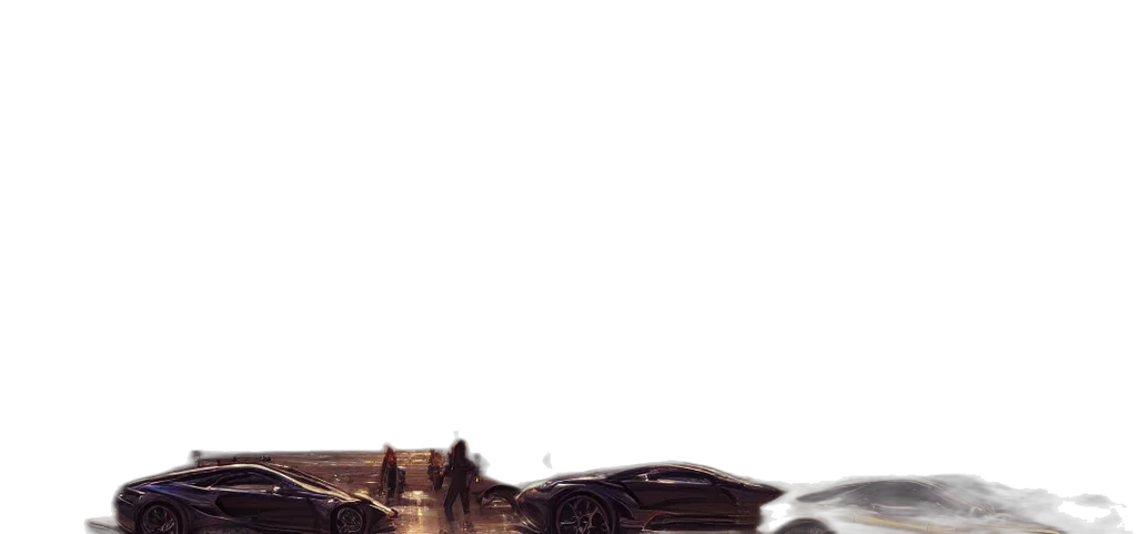 car, robot, weapon, dragon transparent PNG cut-out