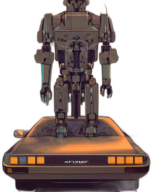 robot, weapon, car, animal transparent PNG cut-out