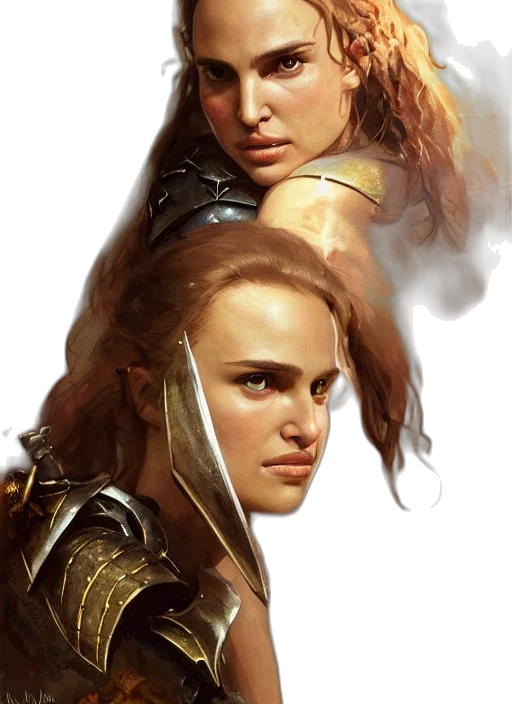 sword, face, weapon, fantasy art, concept art, photorealistic, comic book art, fire transparent PNG cut-out