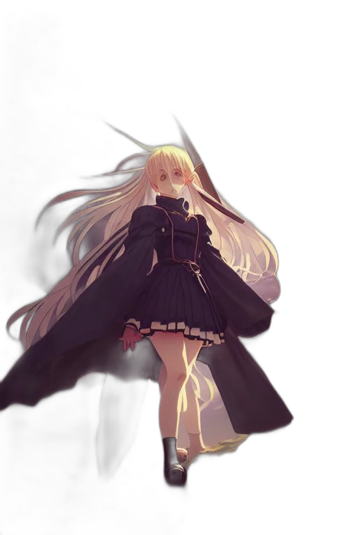 dress, sword, jacket, weapon transparent PNG cut-out