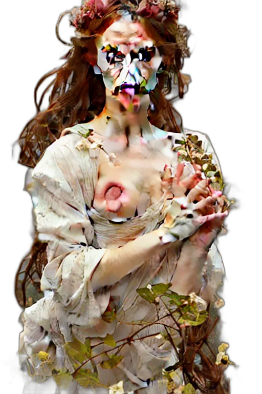 mask, face, dress, jewelry transparent PNG cut-out