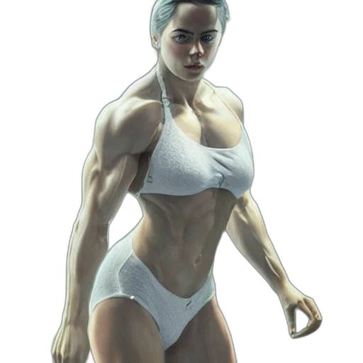 weapon, robot, concept art, photorealistic, fantasy art, cyberpunk, billie, eilish transparent PNG cut-out
