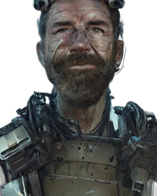 face, robot, mask, weapon transparent PNG cut-out