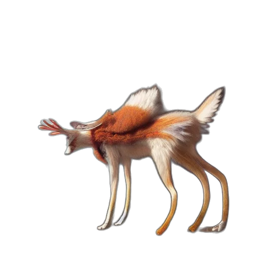 creature, animal, dragon, staff transparent PNG cut-out