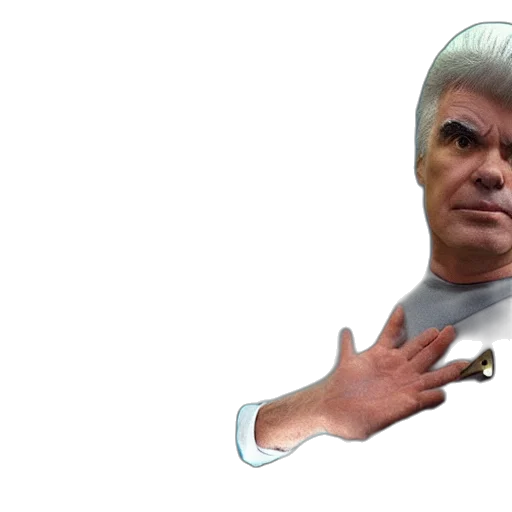 hair, jacket, face, staff transparent PNG cut-out