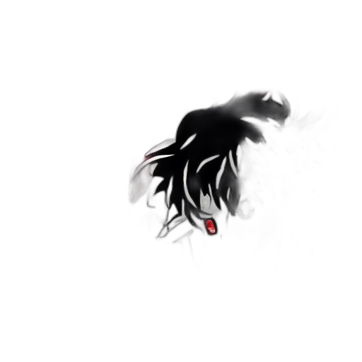 dragon, creature, hair, animal transparent PNG cut-out