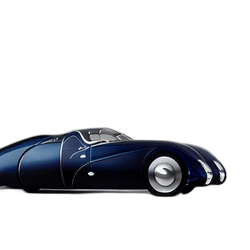 car, 3d render, photorealistic, concept art, futuristic, bugatti, type, atlantic transparent PNG cut-out