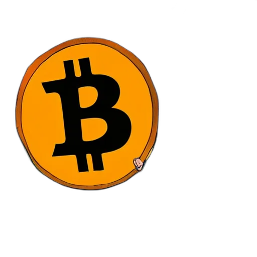 pixel art, bitcoin, price, chart transparent PNG cut-out