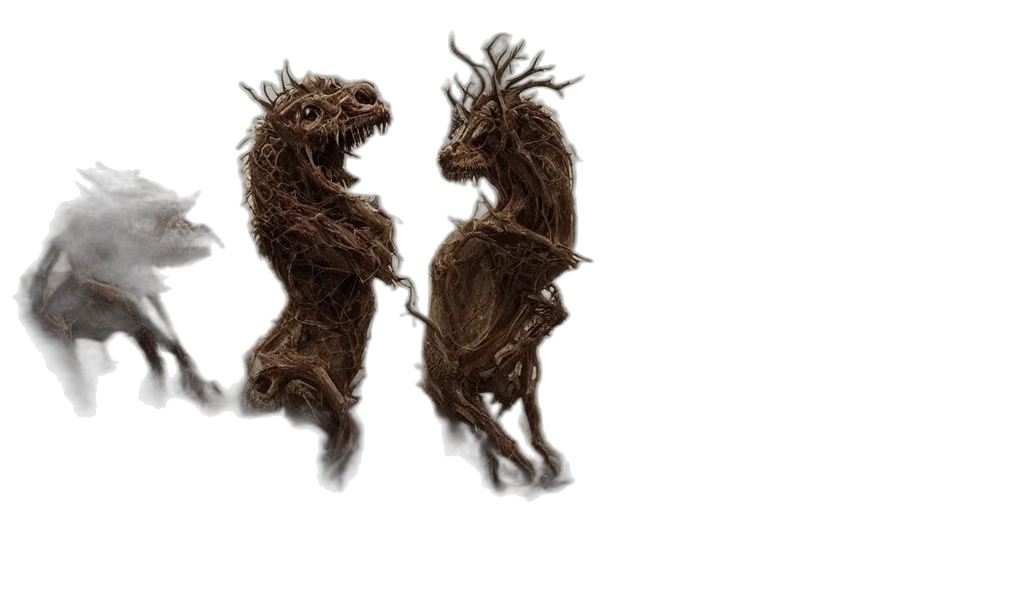 hair, creature, dragon, animal transparent PNG cut-out
