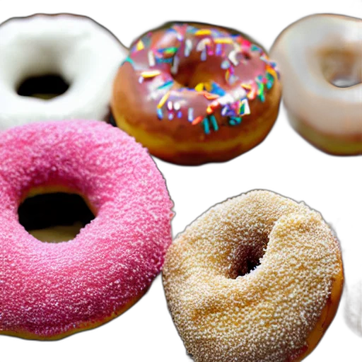food, 3d render, photorealistic, pastel transparent PNG cut-out
