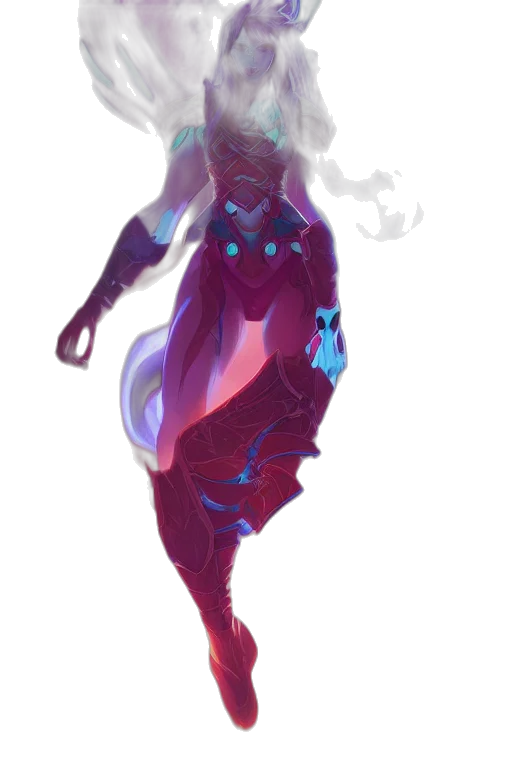 dress, staff, dragon, concept art transparent PNG cut-out