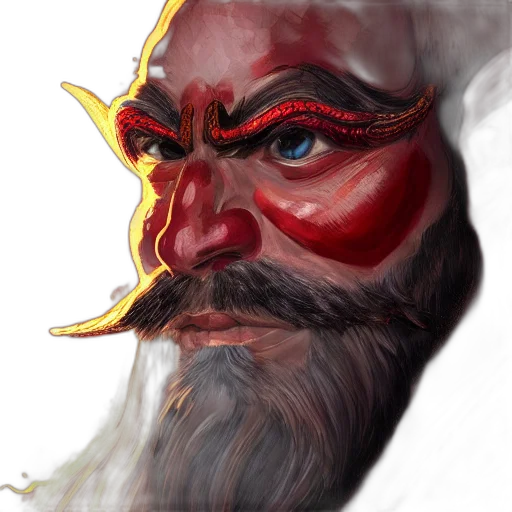 mask, face, dragon, fantasy art, concept art, photorealistic, comic book art, red transparent PNG cut-out