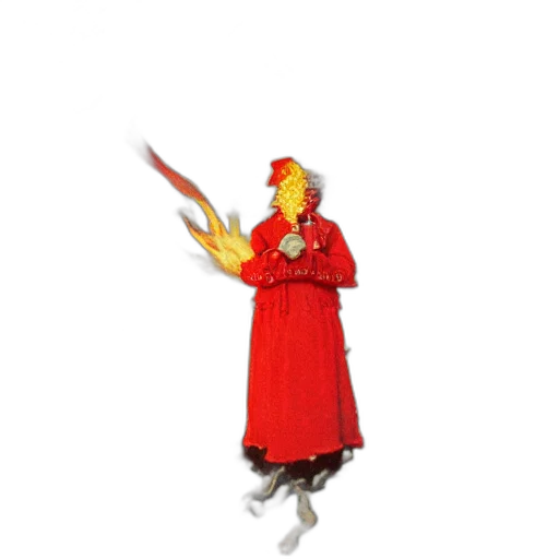staff, dress, mask, weapon transparent PNG cut-out