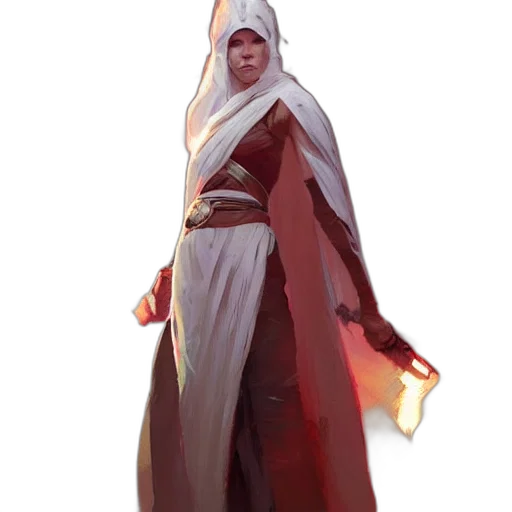 staff, dress, sword, concept art transparent PNG cut-out