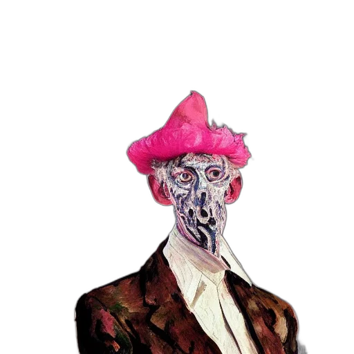 mask, hat, face, creature transparent PNG cut-out