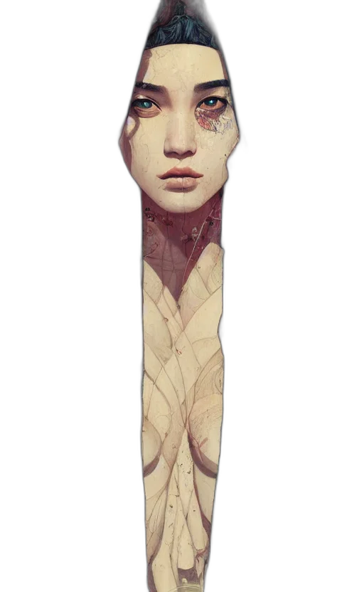 staff, dress, sword, face transparent PNG cut-out