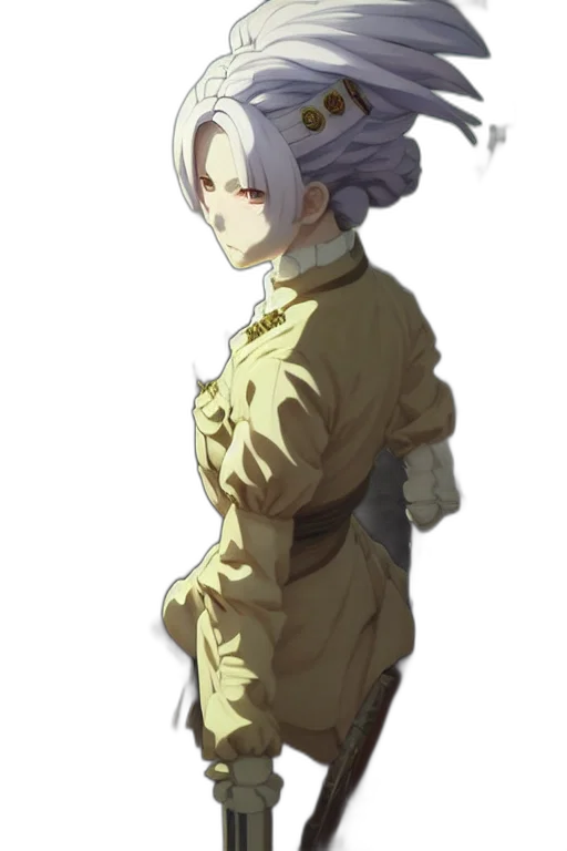 staff, jacket, creature, dress transparent PNG cut-out