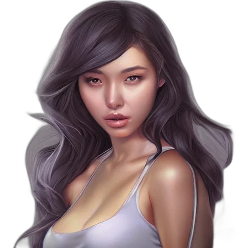 face, hair, dress, jewelry transparent PNG cut-out