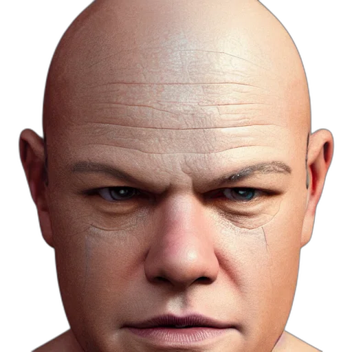 face, mask, creature, hair transparent PNG cut-out