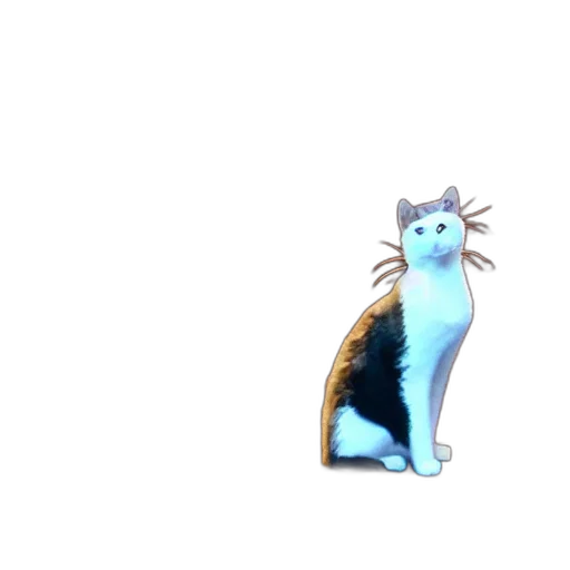 animal, creature, staff, dragon, 3d render, concept art, pixel art, vaporwave transparent PNG cut-out