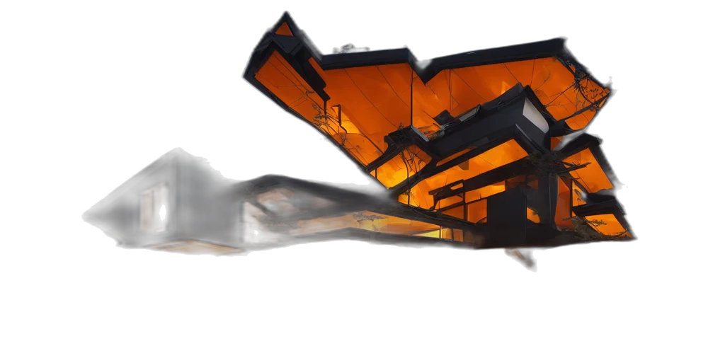 weapon, dragon, building, sword transparent PNG cut-out