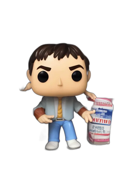 food, creature, 3d render, cartoon, concept art, funko, pop, figure transparent PNG cut-out