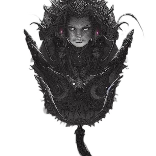 crown, creature, mask, dragon transparent PNG cut-out