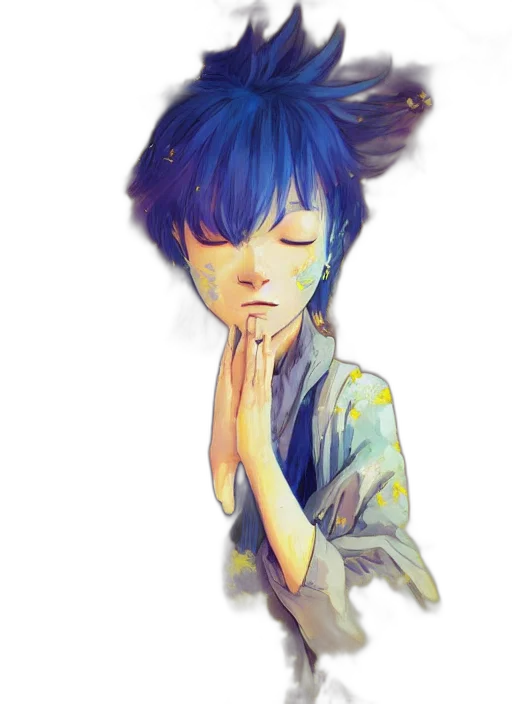 dragon, face, watercolor, anime transparent PNG cut-out