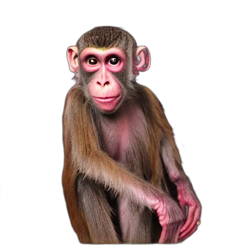 animal, staff, creature, face, photorealistic, 3d render, concept art, oil painting transparent PNG cut-out