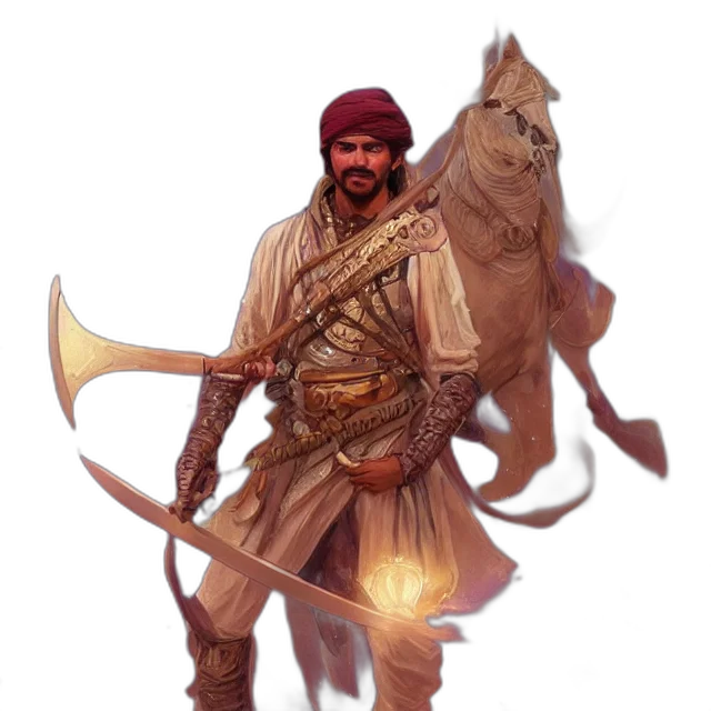 sword, staff, weapon, fantasy art transparent PNG cut-out