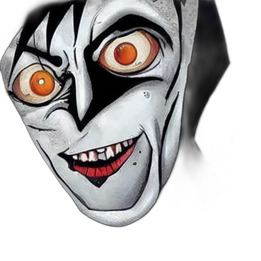 mask, face, jewelry, creature, 3d render, concept art, photorealistic, comic book art transparent PNG cut-out