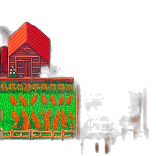 pixel art, concept art, 3d render, city street transparent PNG cut-out