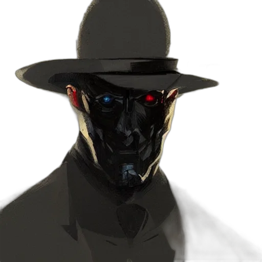 mask, robot, face, hat transparent PNG cut-out