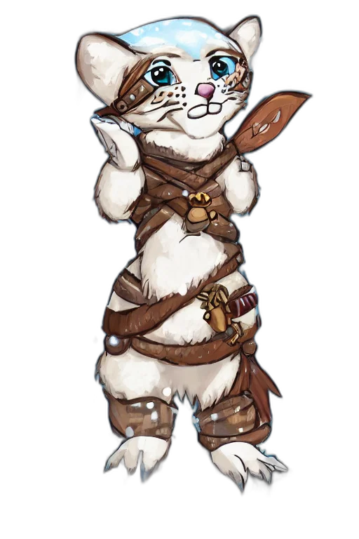 staff, fantasy art, concept art, watercolor, pixel art, pretty, medieval, anthropomorphic transparent PNG cut-out