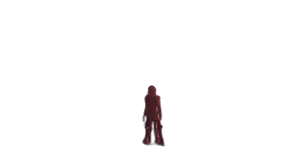 robot, creature, staff, weapon, 3d render, pixel art, concept art, photorealistic transparent PNG cut-out