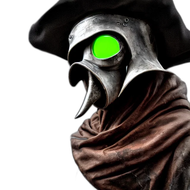 mask, robot, face, staff transparent PNG cut-out