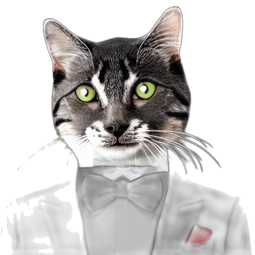 staff, animal, photorealistic, cartoon transparent PNG cut-out