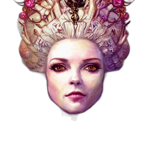 crown, face, hat, mask transparent PNG cut-out