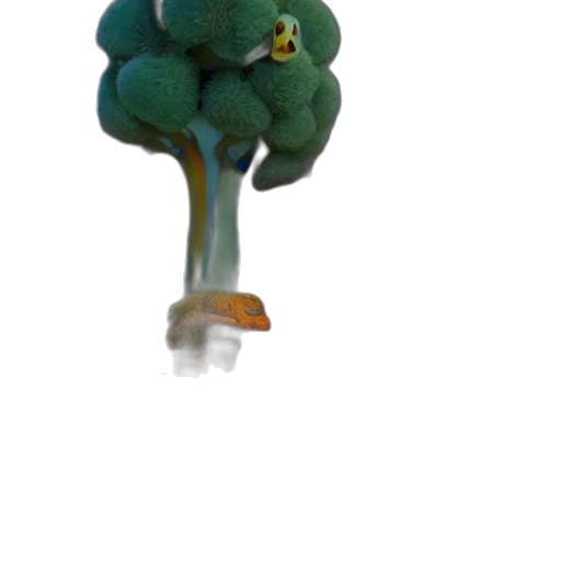 tree, staff, flower, umbrella transparent PNG cut-out