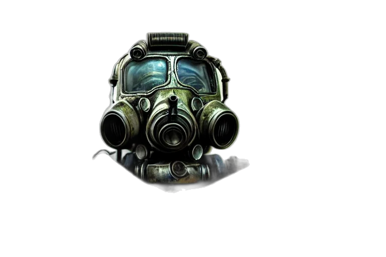 mask, weapon, robot, face transparent PNG cut-out