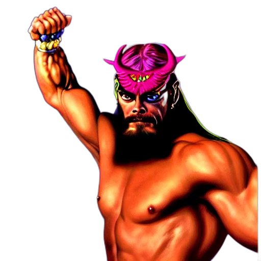 weapon, vaporwave, concept art, pixel art transparent PNG cut-out
