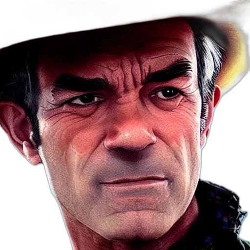 hat, face, staff, photorealistic transparent PNG cut-out