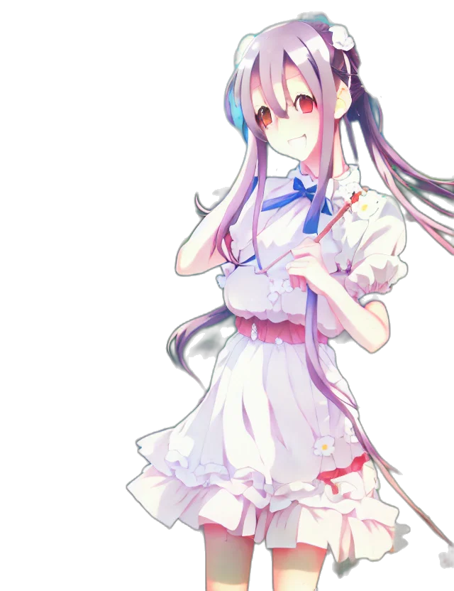 dress, staff, weapon, robot transparent PNG cut-out