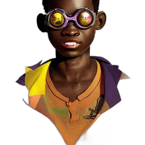 face, jewelry, mask, staff, concept art, photorealistic, 3d render, comic book art transparent PNG cut-out
