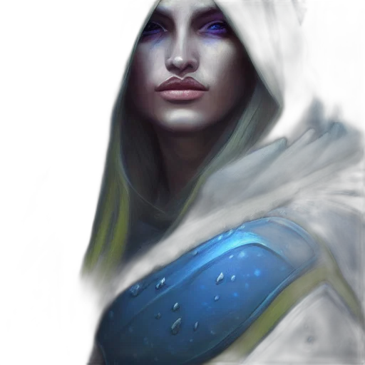 face, staff, mask, fantasy art, concept art, photorealistic, comic book art, blue transparent PNG cut-out