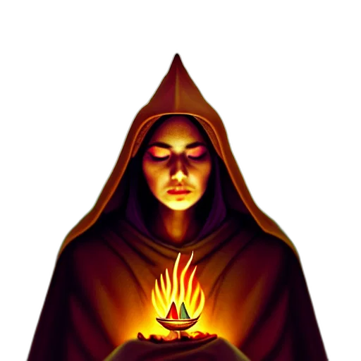 staff, face, mask, jewelry, concept art, fantasy art, pixel art, photorealistic transparent PNG cut-out