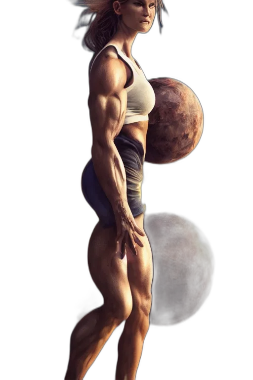 concept art, photorealistic, fantasy art, 3d render transparent PNG cut-out