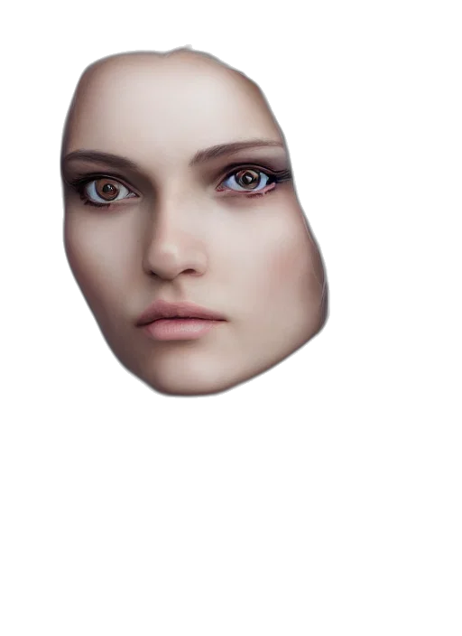 face, mask, crown, hat transparent PNG cut-out