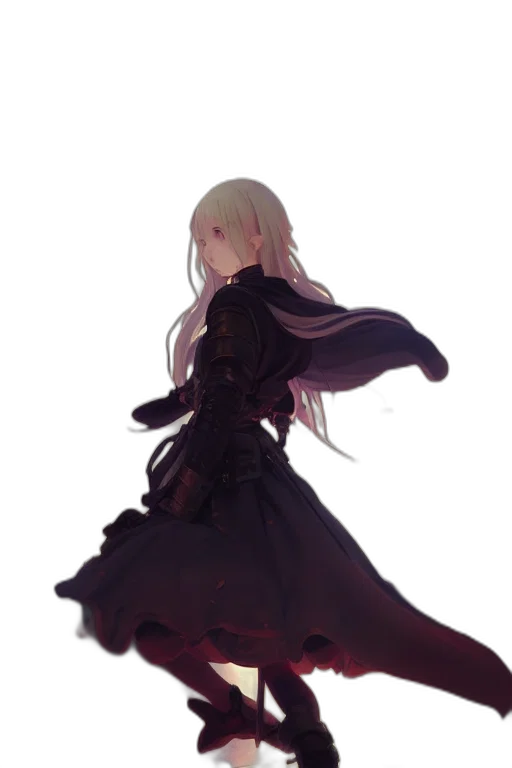 dress, staff, sword, weapon transparent PNG cut-out
